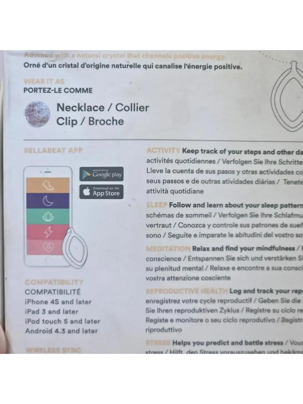 Bellabeat leaf chakra